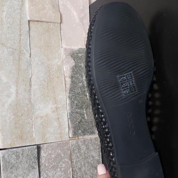 ECCO Women's Kelly Woven Ballet Flat - Picture 9 of 9